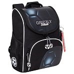 Ранец GRIZZLY анатомическая спинка, с мешком для обуви, для мальчиков, BALL, 33×25х13 см