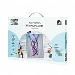 Картина по номерам на холсте ТРИ СОВЫ «Единение», 30×40, с акриловыми красками и кистями
