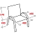 превью Конференц-кресло Easy Chair 807 VPU бежевое (экокожа, металл хромированный)