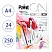 превью Альбом для смешанных техник 24л., А4, на склейке Clairefontaine «Paint'ON», 250г/м2, 6 цветов