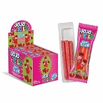 Кислые трубочки JOJO JELLY «Жевательный мармелад» со вкусом клубники, 20 г, КОНФИТОЙ