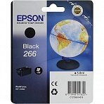 Картридж струйный Epson T266 C13T26614010 черный оригинальный