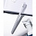 превью Ручка гелевая со стираемыми чернилами Attache синяя (толщина линии 0.38 мм)
