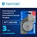 превью Нож раскройный TOPFORT 45 мм (корпус ABS+TPR, 1960446)