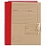превью Папка для бумаг архивная А4 (225×310 мм), 80 мм, 4 завязки, крафт, корешок - бумвинил
