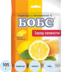 Леденцы бобс медово-лимонный с вит. С, 3×35 г, BS-8-2
