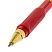превью Ручка шариковая BRAUBERG BP-GT GLD RED, КРАСНАЯ, корпус тонированный, пишущий узел 0.7 мм, линия письма 0.35 мм