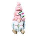 Украшение новогоднее интерьерное, 18 см, «Усатый гномик», полиэстер, пенопласт, ЗОЛОТАЯ СКАЗКА