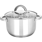 Кастрюля нерж Rondy 3.9л, D=21.5cм, SH07393