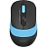 превью Мышь беспроводная A4Tech Fstyler FG10 черно-синяя (FG10 BLUE)