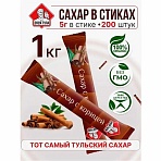 Сахар порционный с корицей в стиках1 кг