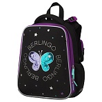 Ранец Berlingo Expert «Shining butterfly» 37×28×16см, 2 отделения, 2 кармана, анатомическая спинка