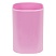 превью Подставка-стакан СТАММ «Фаворит», пластиковая, квадратная, розовая