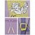 превью Рюкзак Berlingo Light «Angel lilac» 39.5×28×16см, 2 отделения, 3 кармана, уплотненная спинка