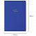 превью Тетрадь 60 л. в клетку обложка кожзам под лён, сшивка, В5 (179×250мм), СИНИЙ, BRAUBERG PASTEL