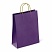 превью Крафт-пакет бумажный «Dark violet» 26×15х35 см, с кручеными ручками, 80 г/м2, моноцвет