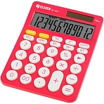 Калькулятор настольный Eleven RK-2311-PK, 12 разрядов, двойное питание, 143×192×26мм, розовый