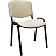 превью Стул офисный Easy Chair Изо/Iso бежевый (искусственная кожа, металл) (1647585)