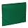 Папка на резинках BRAUBERG «Office», зеленая, до 300 листов, 500 мкм