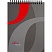 превью Блокнот Attache (А5, 80л, клетка, спираль сверху, твердый переплет)