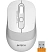 превью Мышь беспроводная A4Tech Fstyler FG10S бело-серая (FG10S WHITE)