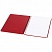 превью Записная книжка А6 60л. на гребне OfficeSpace «Base», красная пластиковая обложка