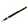 Ручка-роллер Delucci «Classico», черная, 0.6мм, корпус черный/золото, подарочн. уп. 
