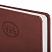 превью Ежедневник датированный 2023 А5 138×213 мм BRAUBERG «Favorite», под кожу, коричневый