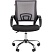 превью Кресло EChair-304LT TC ткань черн/сетка серый, хром
