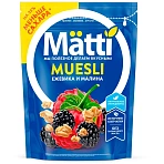 Мюсли Matti запеченные с ежевикой и малиной, 250г