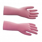Перчатки КЩС латексные Hq Profiline сверхпрочные розовые (размер 8, M)