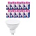 превью Лампа светодиодная КОСМОС JCDR 8.5W GU5.3 3000K 10шт/уп (LED8.5wJCDRC30_10)