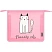 превью Папка для тетрадей Комус Класс Friendly cats А5 полипропилен с 1 отделением на молнии