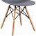 превью Стулья BRABIX «Eames CF-010», КОМПЛЕКТ 4 шт., пластик серый, опоры дерево/металл, 532632