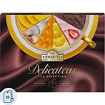 Чай Ahmad Tea Delicateas Ассорти, пирамидки в конвертах, 6 вкусов, 30 пак