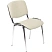 превью Стул офисный Easy Chair Изо светло-бежевый (искусственная кожа, металл) (1647591)
