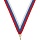 Медаль призовая лыжи 50 мм бронзовая