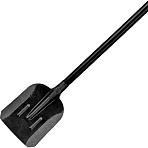 Лопата совковая Palisad 28.5×23.5 см сталь с р/ж деревянный черенок 61304