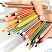 превью Карандаши цветные BIC «Evolution Stripes», 12 цветов, шестигранные, грифель 9505221