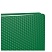 превью Папка с 30 вкладышами СТАММ «Кристалл» А4, 17мм, 700мкм, пластик, зеленая