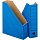 Вертикальный накопитель Attache картонный синий ширина 75 мм (2 штуки  в упаковке)