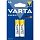 Батарейка Varta ENERGY LR6 AA 2шт/бл Alkaline 1.5V (4106) (4106229412)