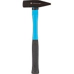 Молоток 1000 г TOPFORT из углеродистой стали, фибергласовая рукоятка