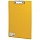 Доска-планшет BRAUBERG 'Comfort', с верхним прижимом, А4, 23х35 см, картон/ПВХ, Россия, желтая