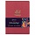 Тетрадь 48 л. в клетку обложка кожзам под рогожку, сшивка, A5 (147×210мм), КРАСНЫЙ, BRAUBERG BRIGHT