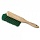 Щетка-сметка для уборки, ручка 18 см, длина щетины 6 см, ширина 4 см, деревянная, YORK