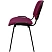 превью Стул офисный Easy Chair Изо/Iso бордовый (ткань, металл) (244439)