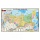 Карта настенная «Россия. Политико-административная карта», М-1:5,5 млн., размер 156×100 см, ламинир.