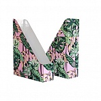 Вертикальный накопитель Attache Selection Flamingo картонный розовый ширина 75 мм (2 штуки в упаковке)