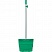 превью Комплект для уборки Hillbrush метла с совком зеленый (рукоятки 900 мм)